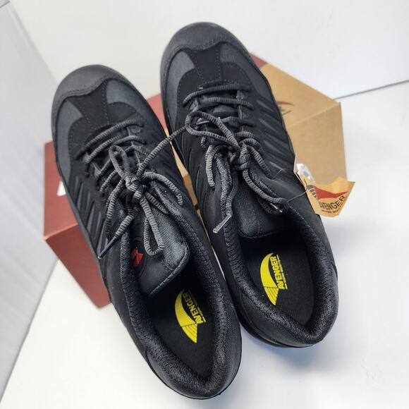 Avenger 10.5 Black Slip Resistant Safety Work Shoes - Picture 6 of 10